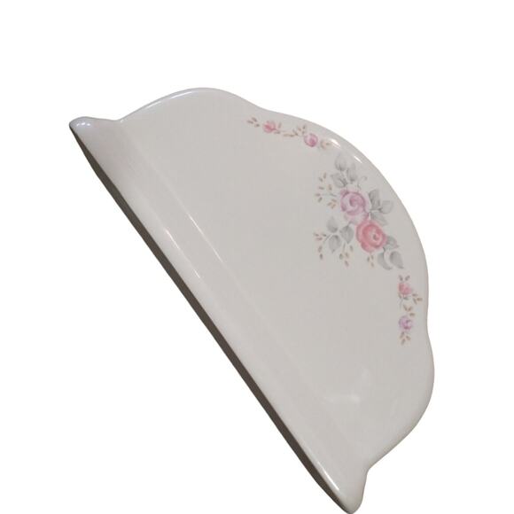 Pfaltzgraff Trousseau Stoneware Napkin Holder 6 1/2" Long Discontinued 80s 90s - Picture 6 of 10